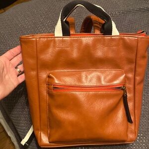 Small backpack purse